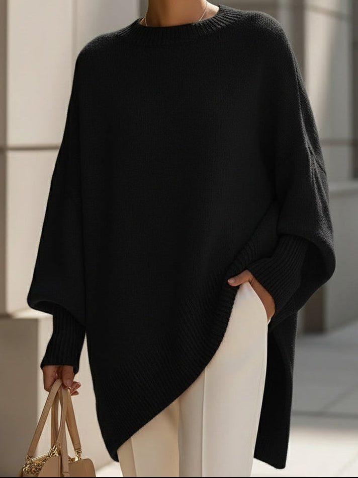 Morena Women’s Knitted Jumper – Soft Oversized Knit Sweater