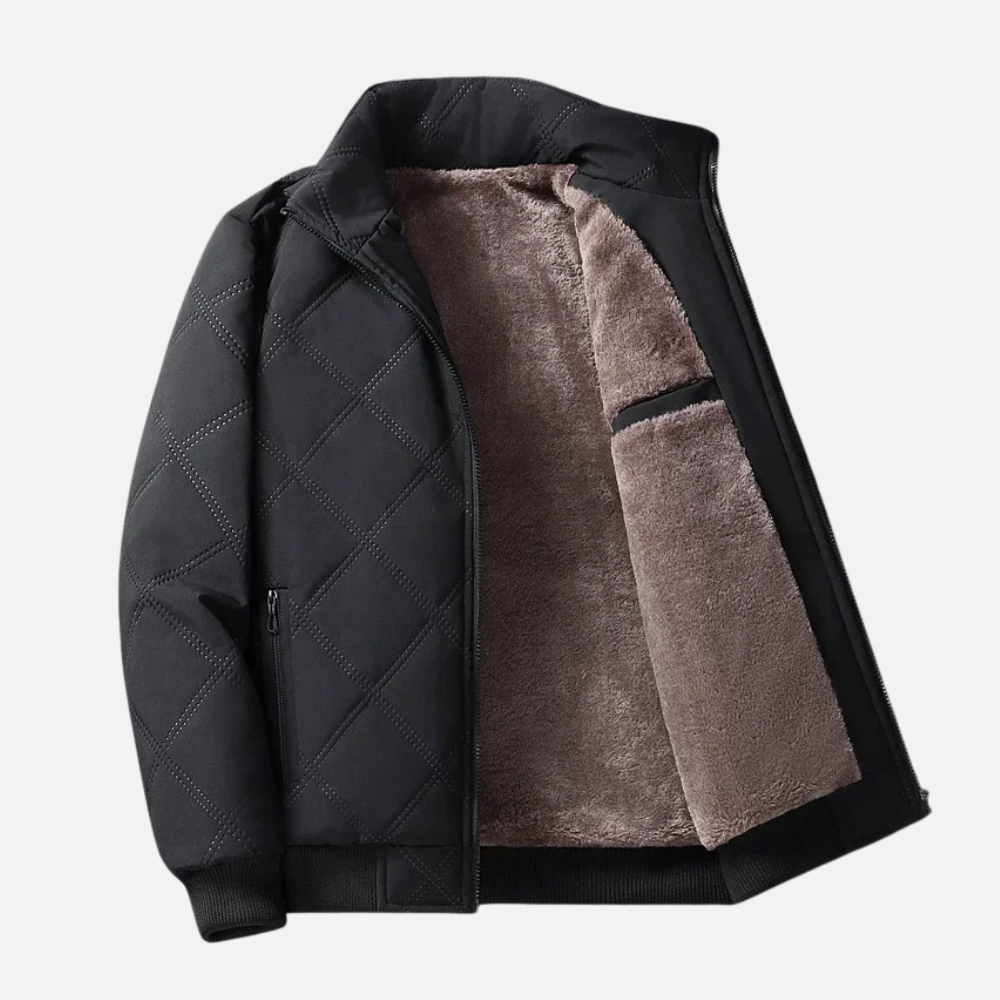Kensington Men’s Quilted Jacket – Warm Casual Outerwear with Soft Lining