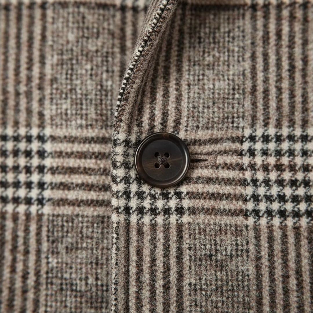 Romero Men’s Wool Overcoat – Tailored Men's Long Coat