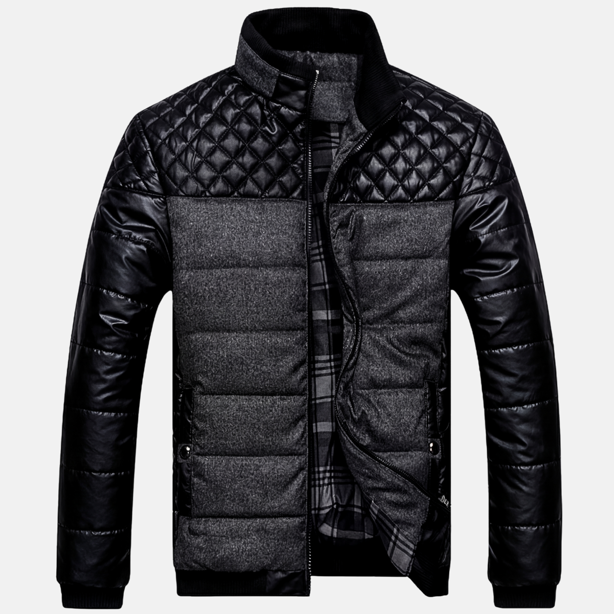 Héctor Men’s Puffer Jacket – Warmth Quilted Coat