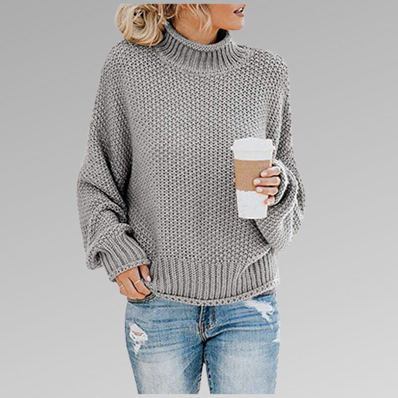 Julie Relaxed Knit Sweater – Premium Soft-Knit Pullover
