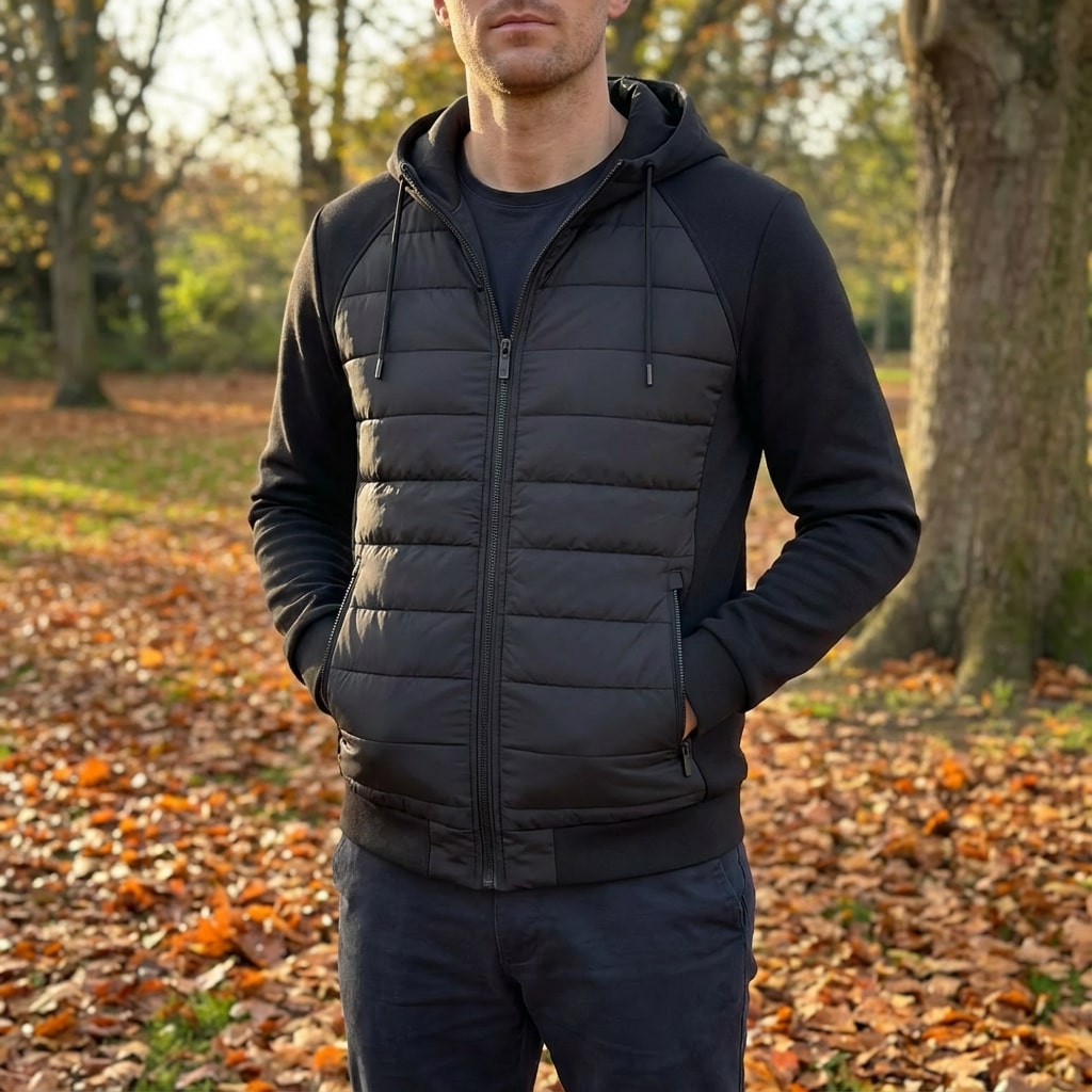 Gabriel Men’s Jacket – Cotton Padded Jacket