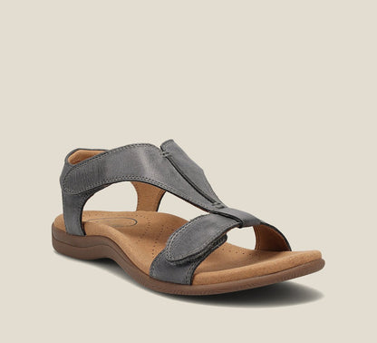 Eliaza Women’s Leather Support Sandals – Genuine Leather with Supportive Fit