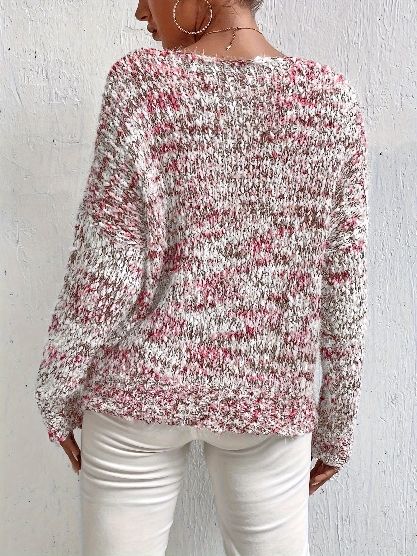 Mara Women’s Knit Sweater – Soft Cotton Blend Jumper