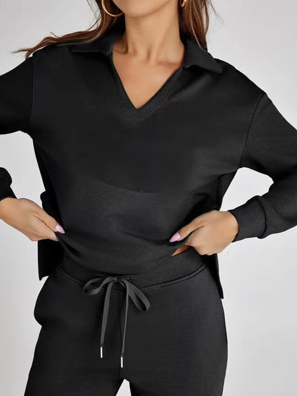 Nadine Matching Lounge Set – Soft Knit Cotton with Relaxed Fit