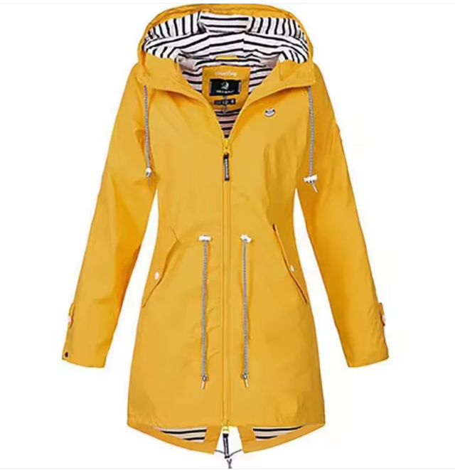 Gale Women's Waterproof Parka – Lightweight Hooded Jacket