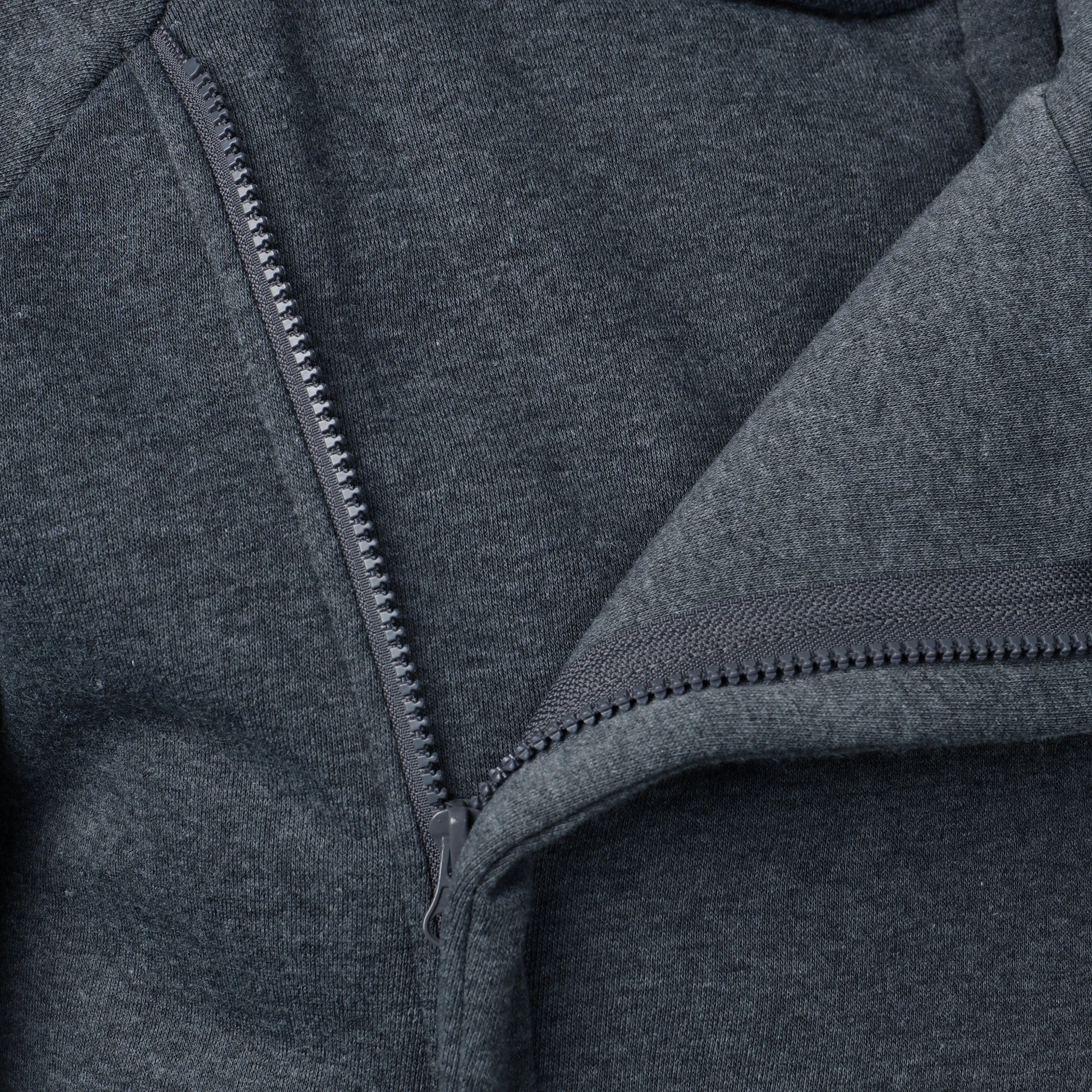 Brion Men’s Zip Up Hoodie – Asymmetric Crossover Fleece Hoodie