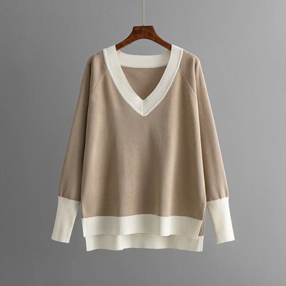 Savina Knit Lounge Set – Heavyweight Knit with Wide-Leg Pants