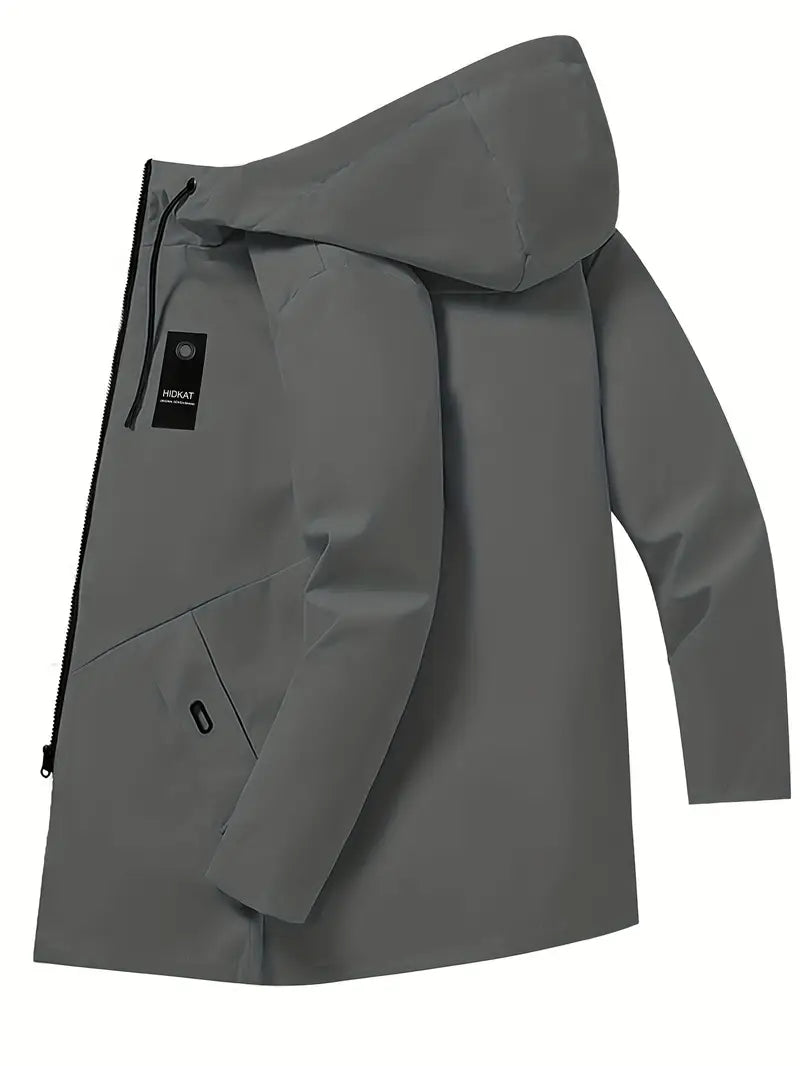 Dublin Men’s Hooded Windbreaker Jacket – Lightweight Weather-Resistant Jacket