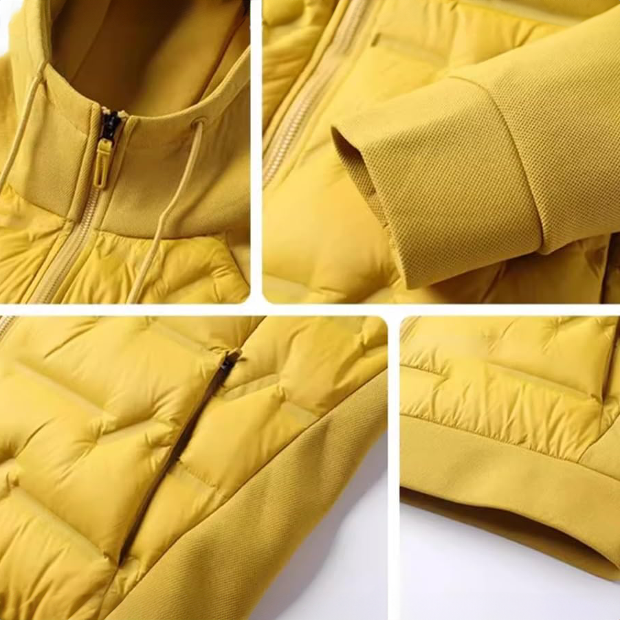 Charlie Men’s Hooded Jacket – Lightweight Cotton-Blend Hoodie Jacket