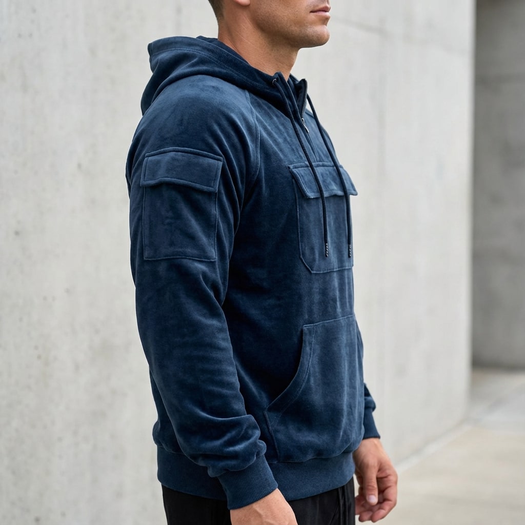 Crispin Men’s Hoodie Sweatshirts – Cotton Relaxed Fit Hoodies
