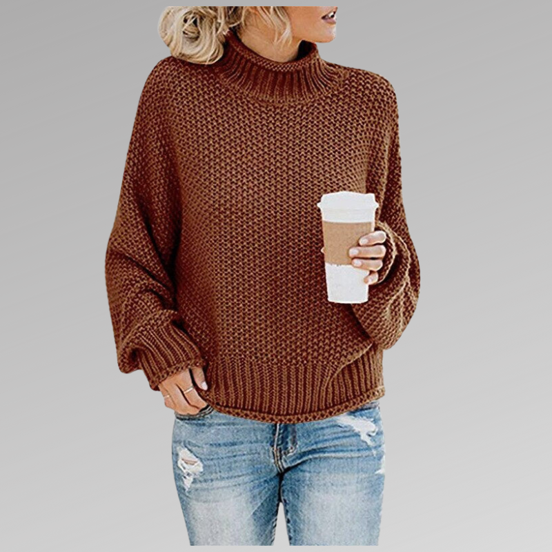 Julie Relaxed Knit Sweater – Premium Soft-Knit Pullover