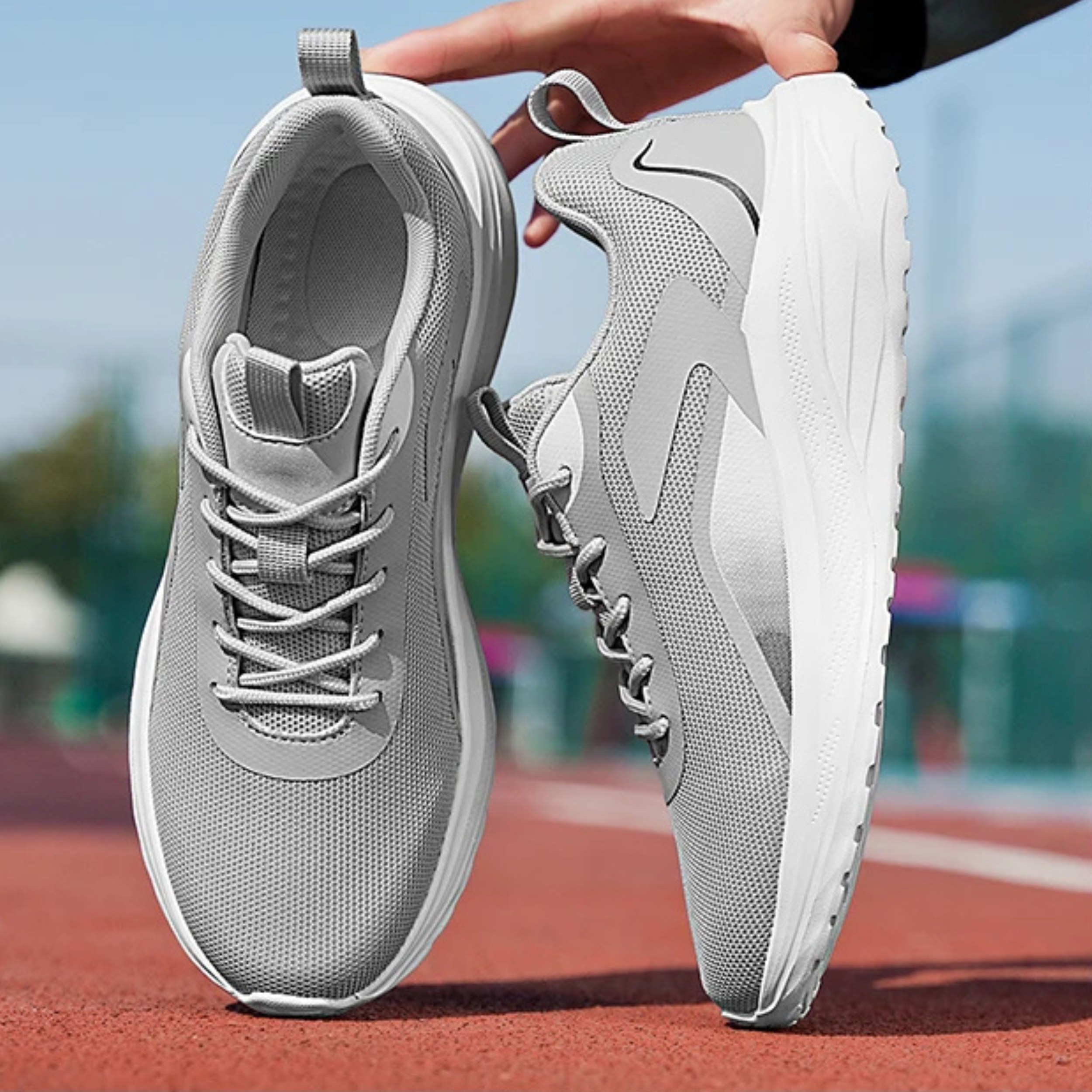 Auckland Men’s Trainers – Ultra-Light Breathable Shoes with Cushioned Support