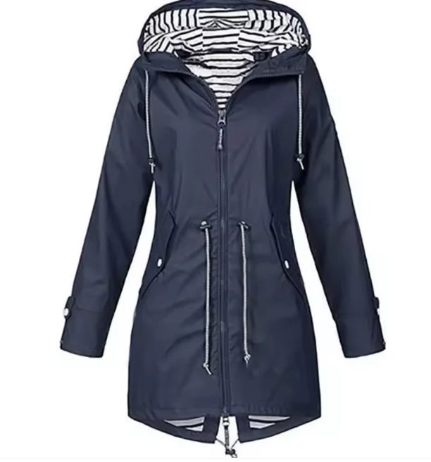 Gale Women's Waterproof Parka – Lightweight Hooded Jacket