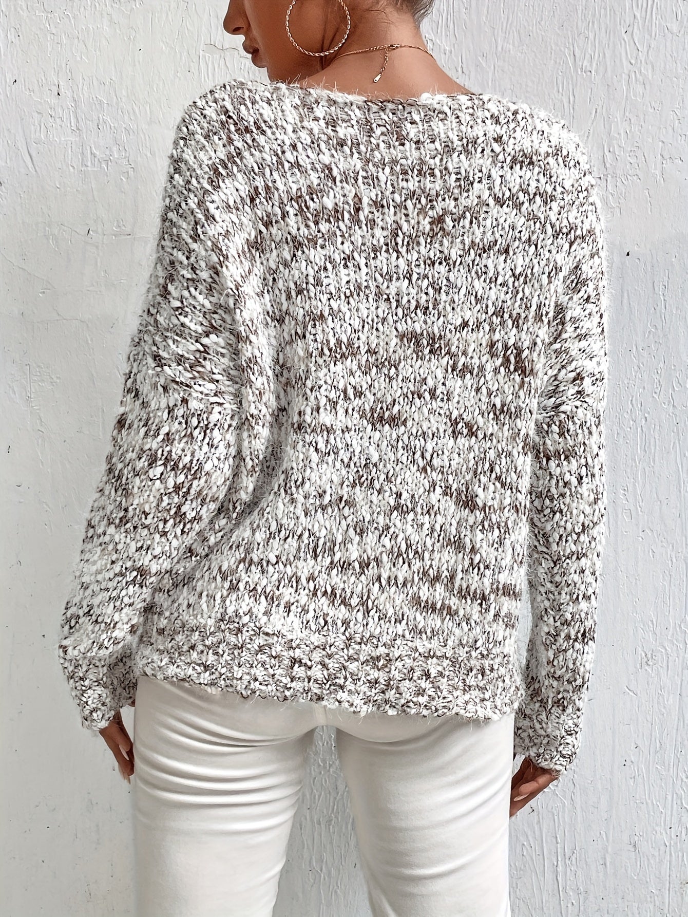 Mara Women’s Knit Sweater – Soft Cotton Blend Jumper