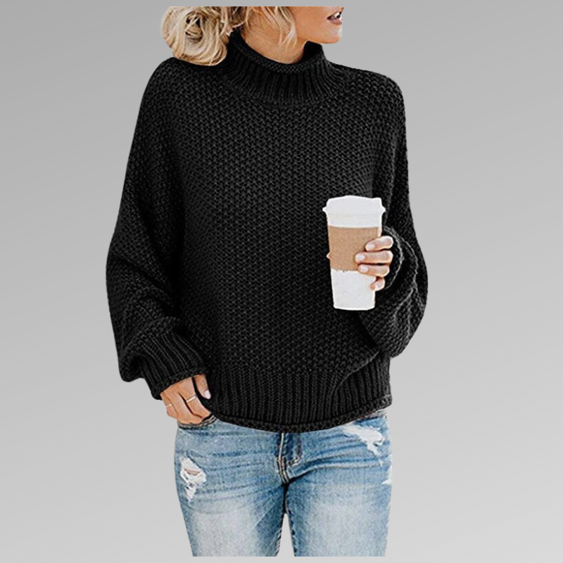 Julie Relaxed Knit Sweater – Premium Soft-Knit Pullover