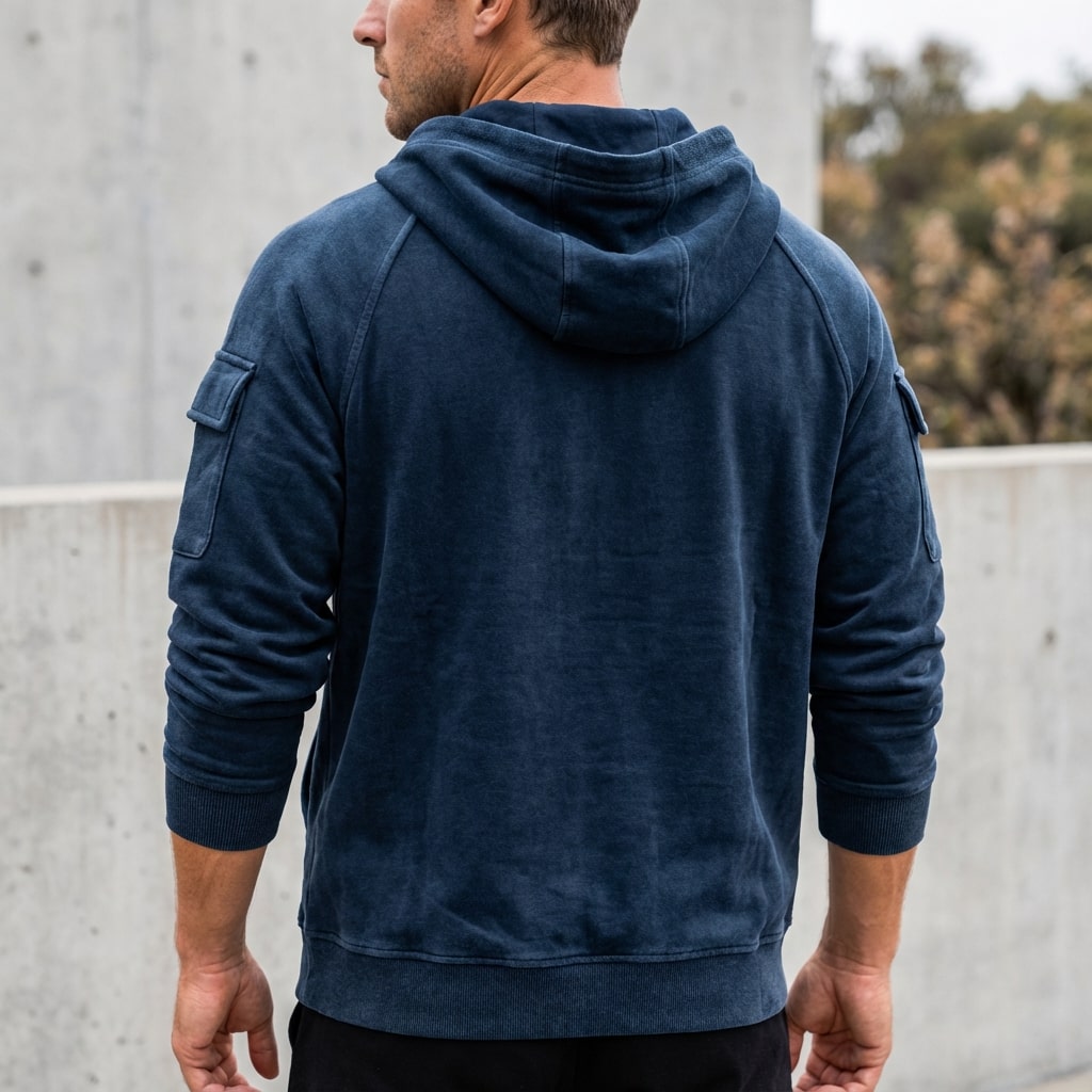Crispin Men’s Hoodie Sweatshirts – Cotton Relaxed Fit Hoodies