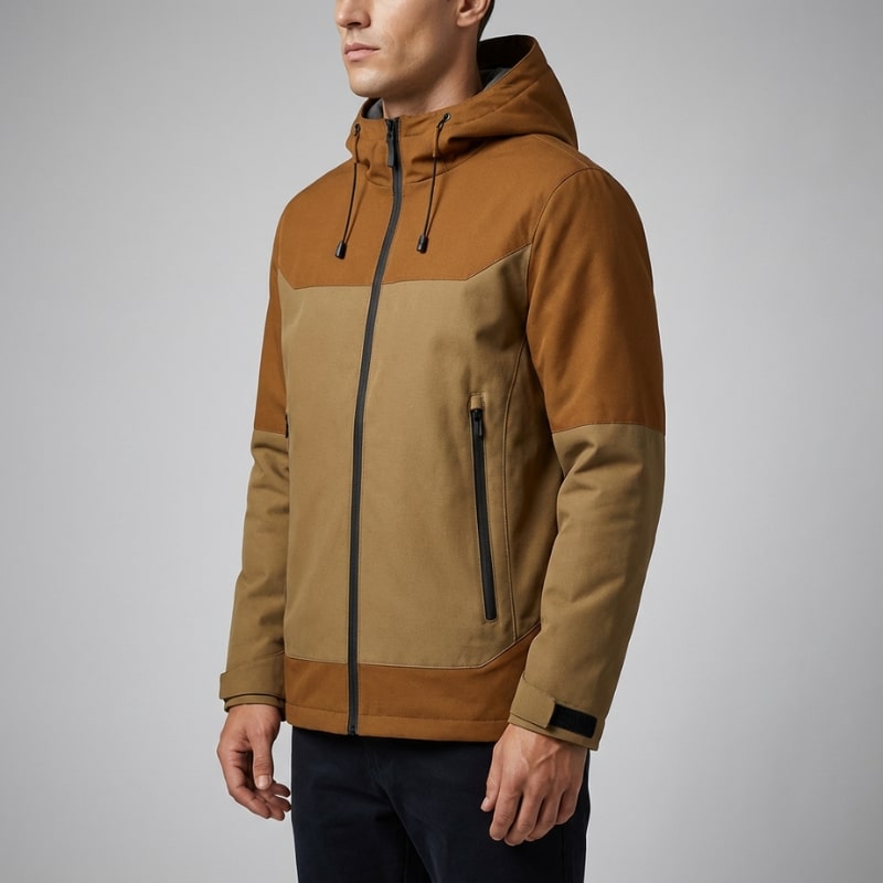 Raven Unisex Softshell Windbreaker Jacket – Lightweight Hooded Zip-Up Outerwear