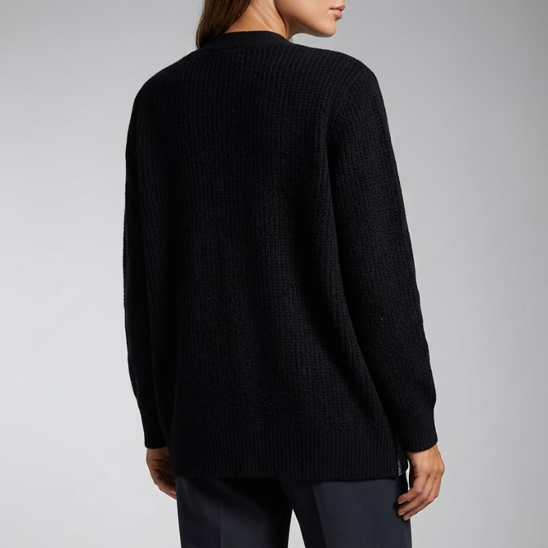 Vespera Women’s Cardigan –  Textured Knit Button Down Cardigan