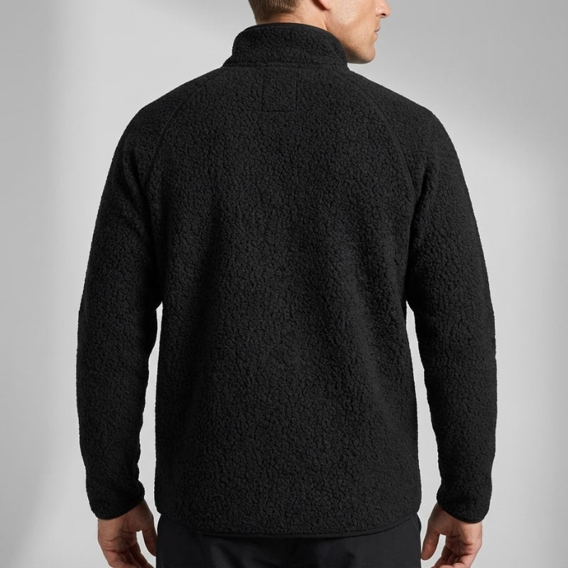 Luigi Men’s Fleece Jacket – High-Pile Sherpa Jacket