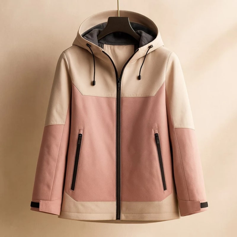 Raven Unisex Softshell Windbreaker Jacket – Lightweight Hooded Zip-Up Outerwear