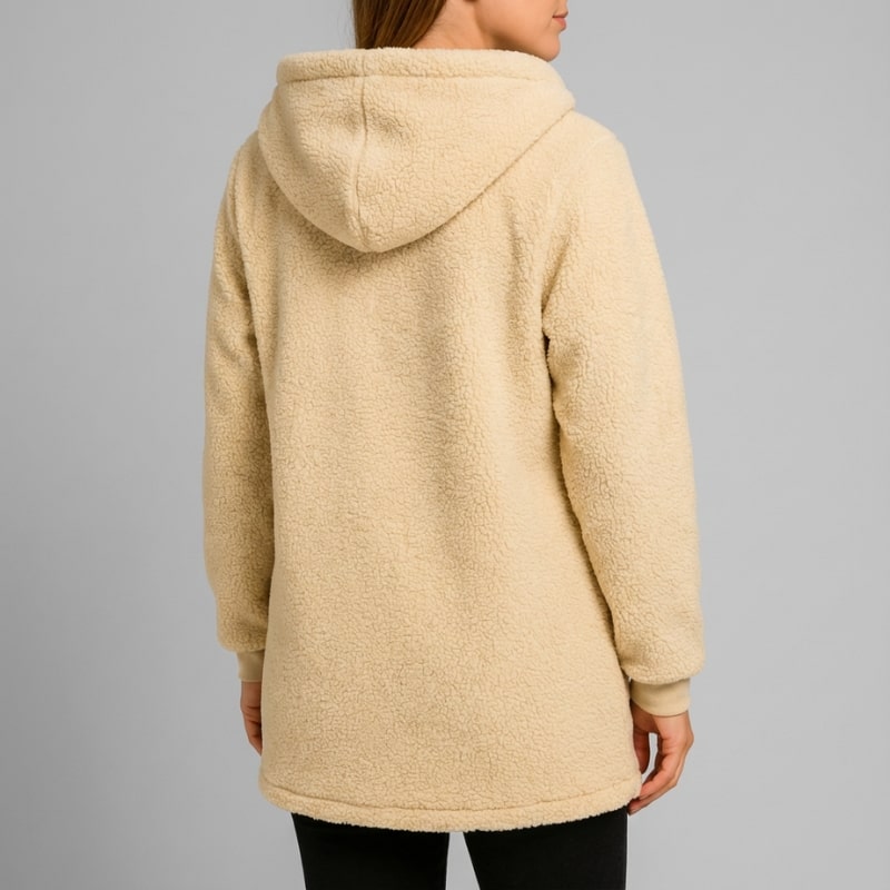 Amahle Women’s Teddy Coat – Plush Fleece Jacket