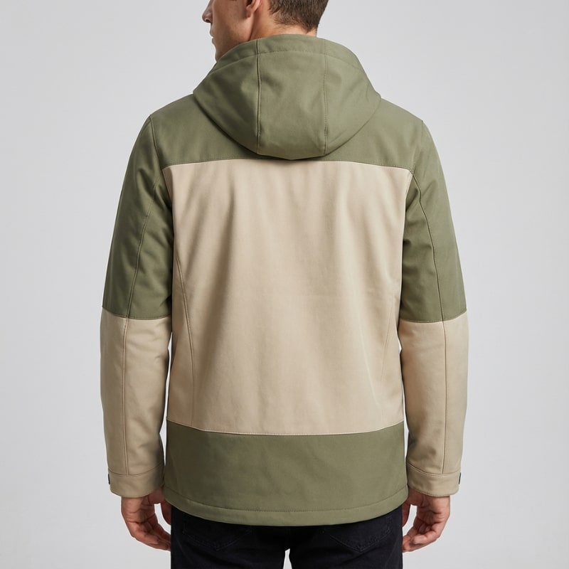 Raven Unisex Softshell Windbreaker Jacket – Lightweight Hooded Zip-Up Outerwear