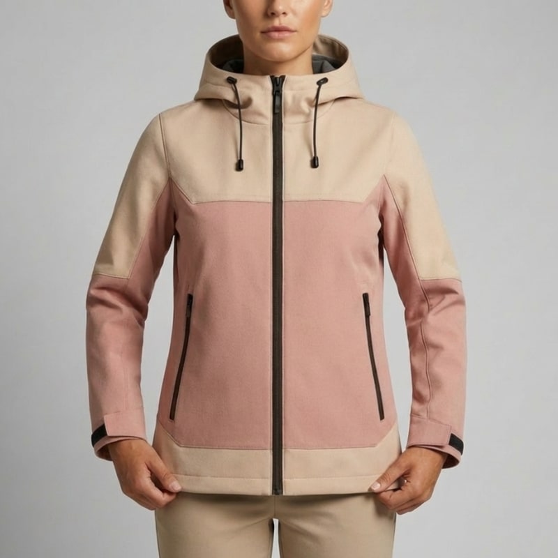 Raven Unisex Softshell Windbreaker Jacket – Lightweight Hooded Zip-Up Outerwear
