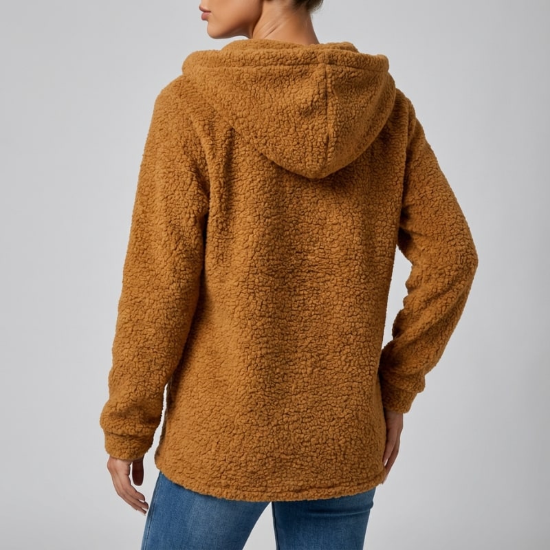 Xanthe Women’s Jacket –  Relaxed Fit Angled Zip-Up Jacket