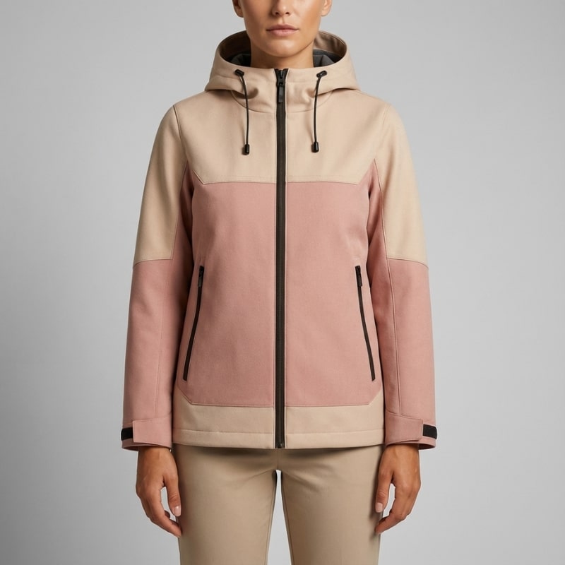 Raven Unisex Softshell Windbreaker Jacket – Lightweight Hooded Zip-Up Outerwear
