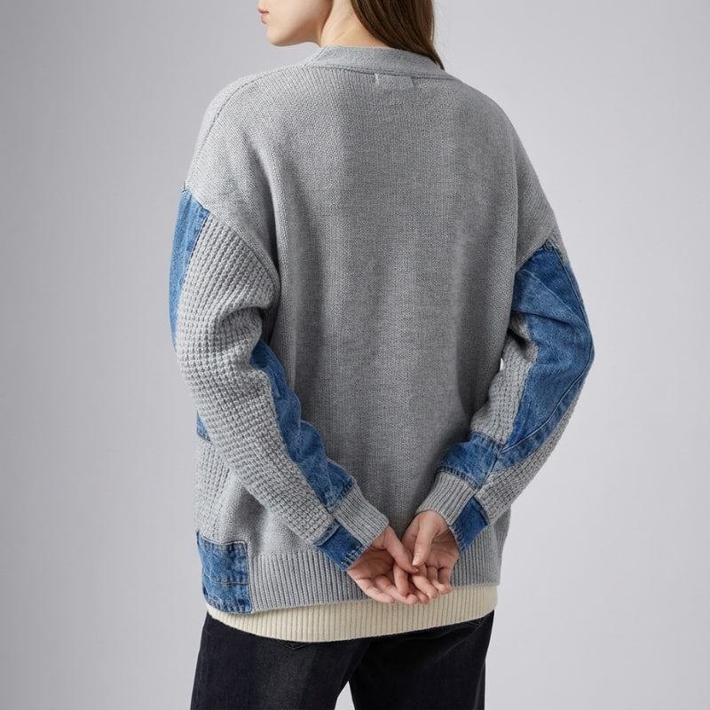 Vespera Women’s Cardigan –  Textured Knit Button Down Cardigan