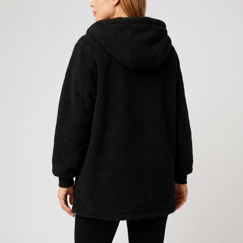 Amahle Women’s Teddy Coat – Plush Fleece Jacket