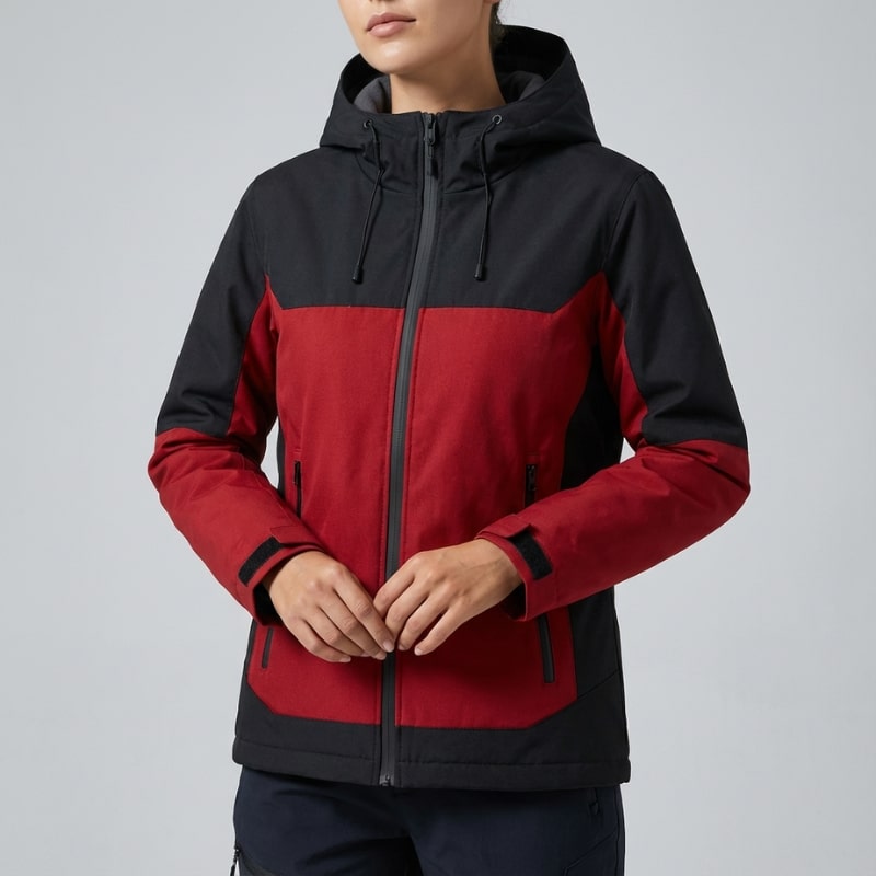 Raven Unisex Softshell Windbreaker Jacket – Lightweight Hooded Zip-Up Outerwear