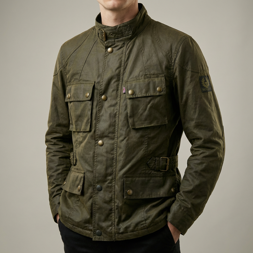Federico Men’s Jacket – Structured Fit Field Jacket