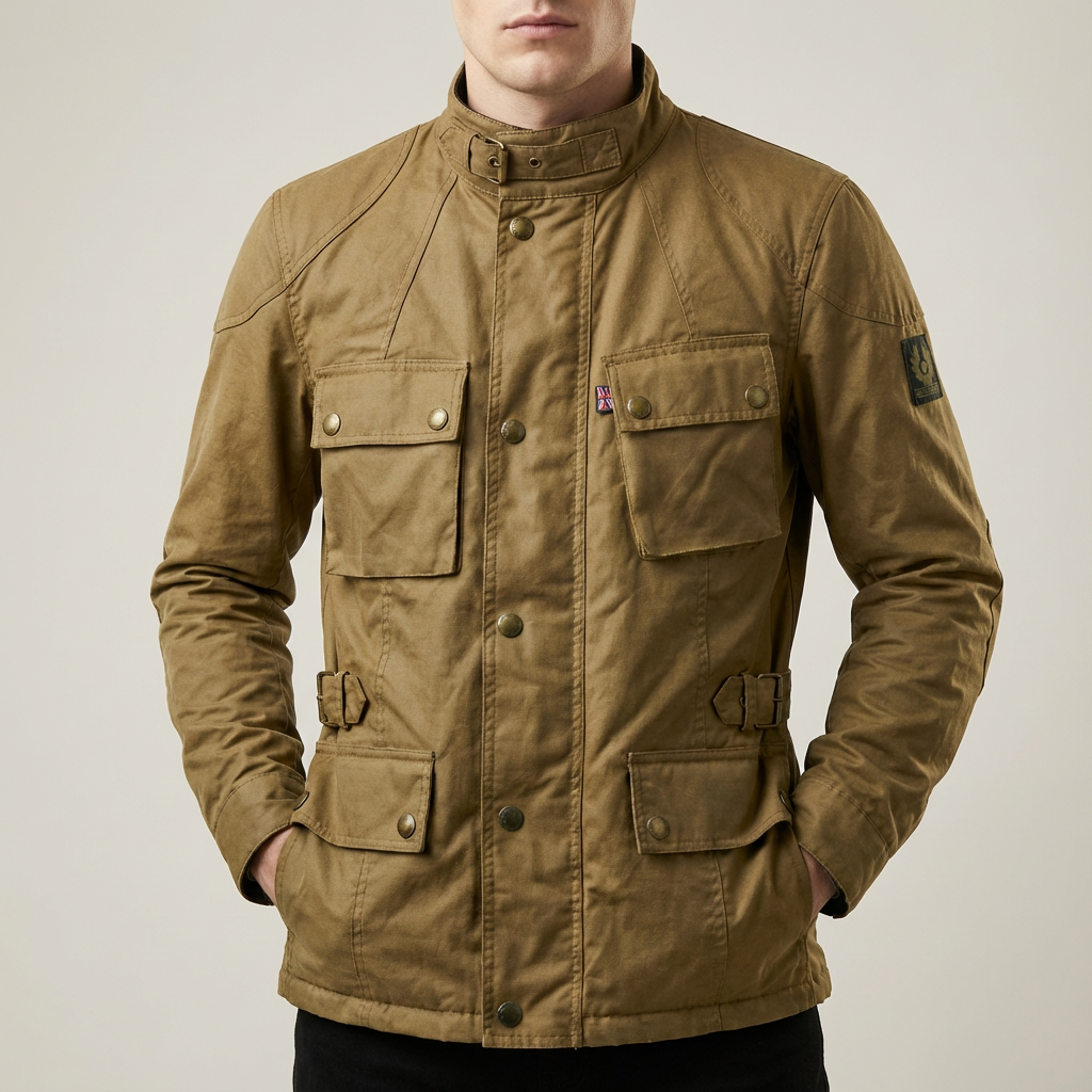 Federico Men’s Jacket – Structured Fit Field Jacket