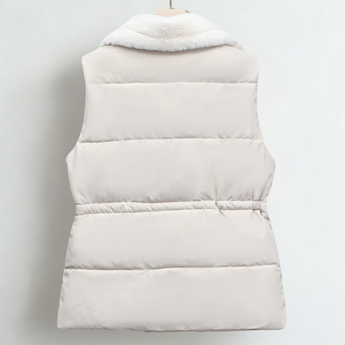 Lucia Women’s Fleece Vest – Plush Sherpa Collar & Adjustable Fit