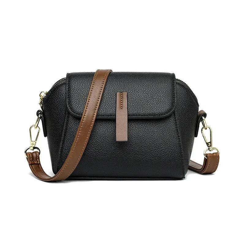Giorgia Women's Mini Crossbody Bag – Pebbled Vegan Leather Compact Handbag