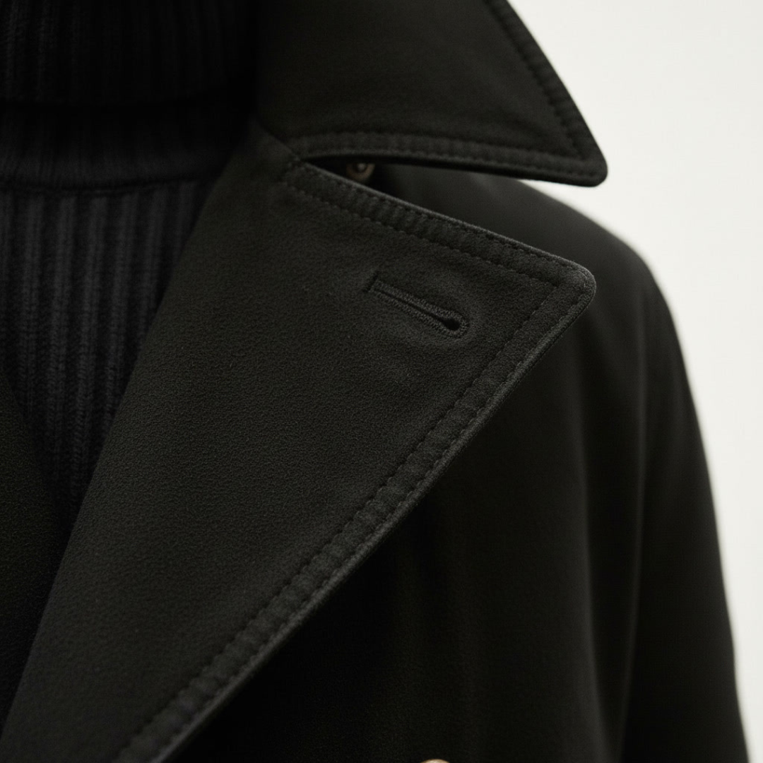 Skylar Men’s Double-Breasted Jacket – Relaxed Stretchy Italian Tailoring