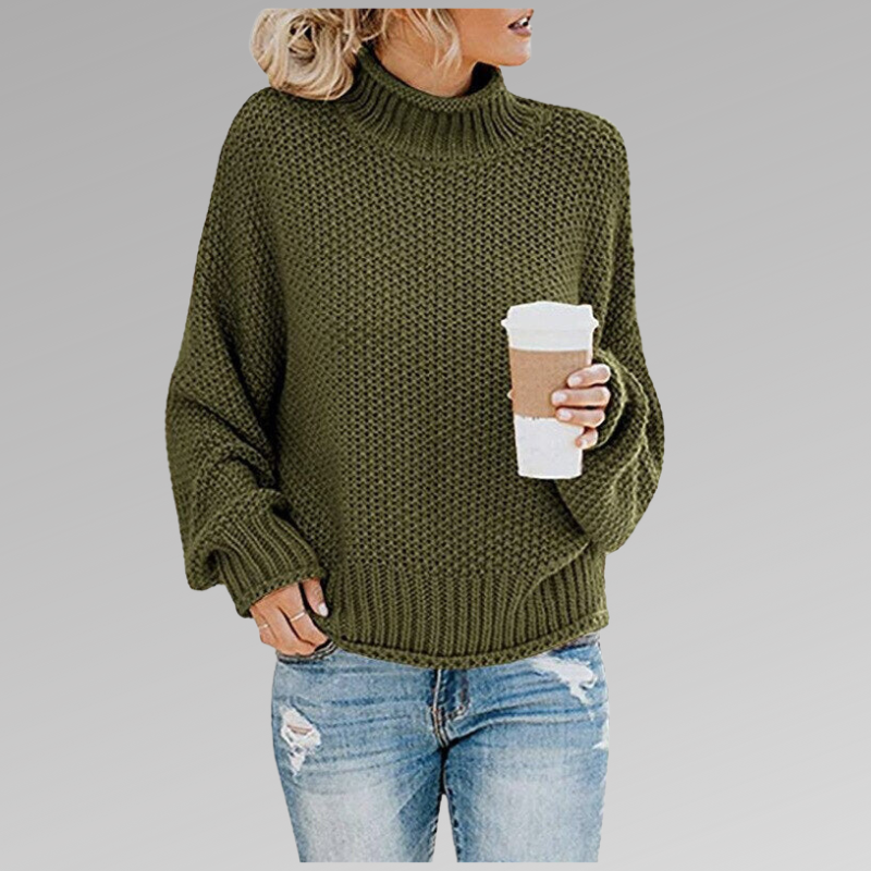Julie Relaxed Knit Sweater – Premium Soft-Knit Pullover