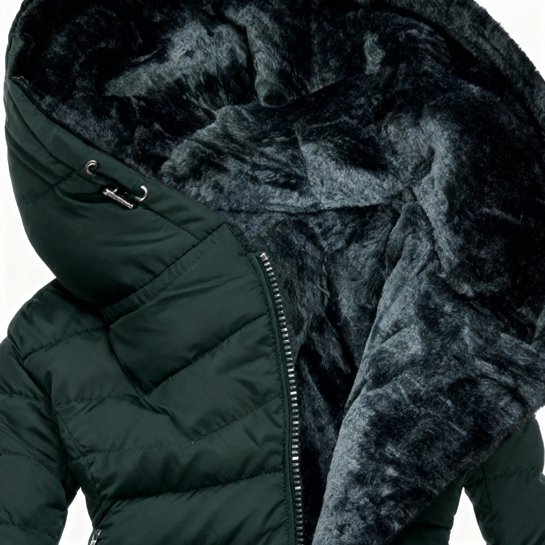 Renee Women’s Waterproof Coat – Insulated Long Hooded Winter Jacket