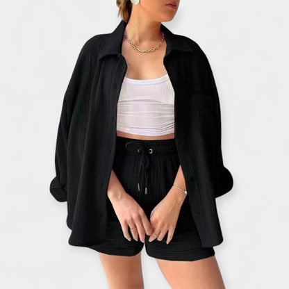 Yara Women’s Lounge Set – Lightweight Summer Co-ord with Relaxed Fit