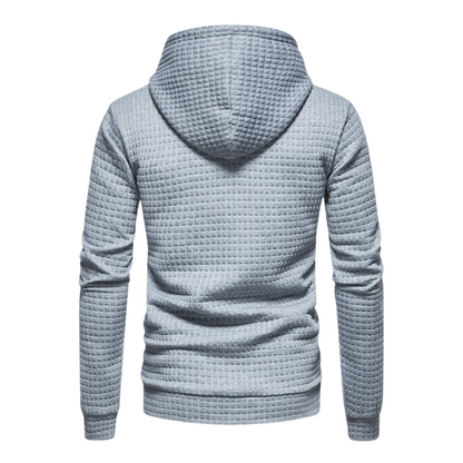 Samuel Hooded Knit Pullover – Textured Men's Sweater for Layering & Comfort