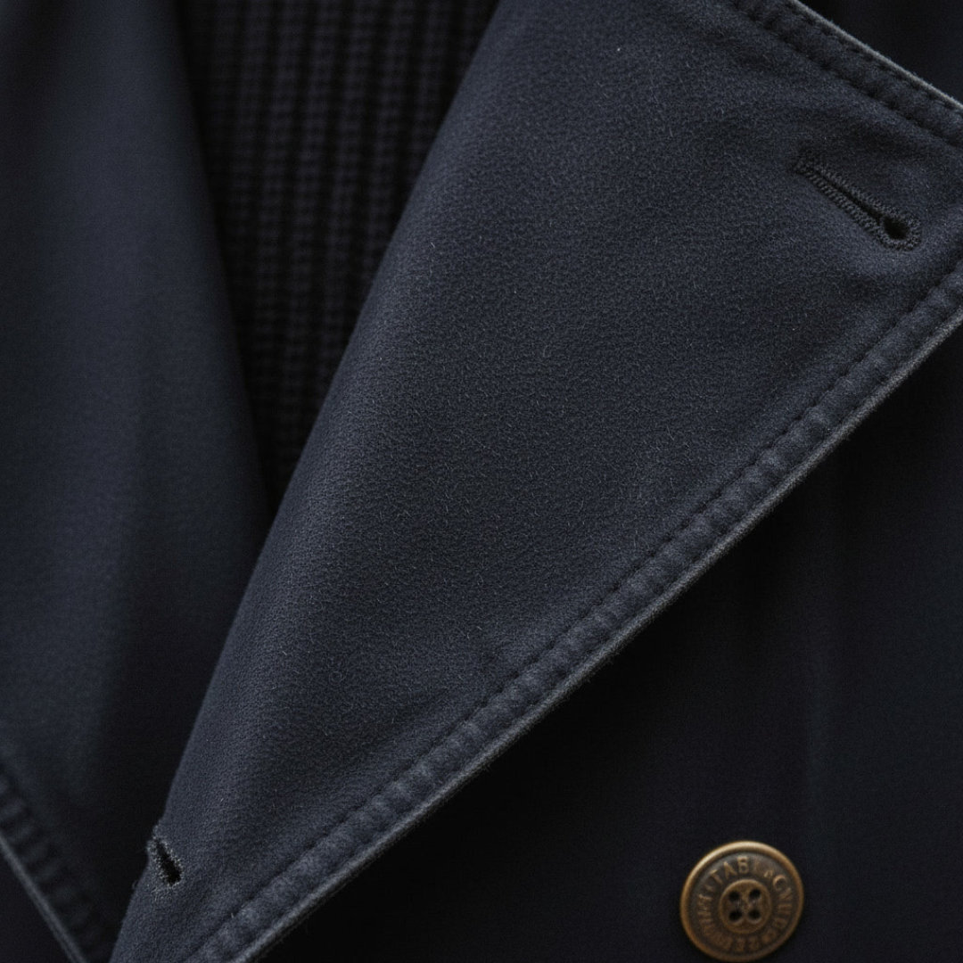 Skylar Men’s Double-Breasted Jacket – Relaxed Stretchy Italian Tailoring
