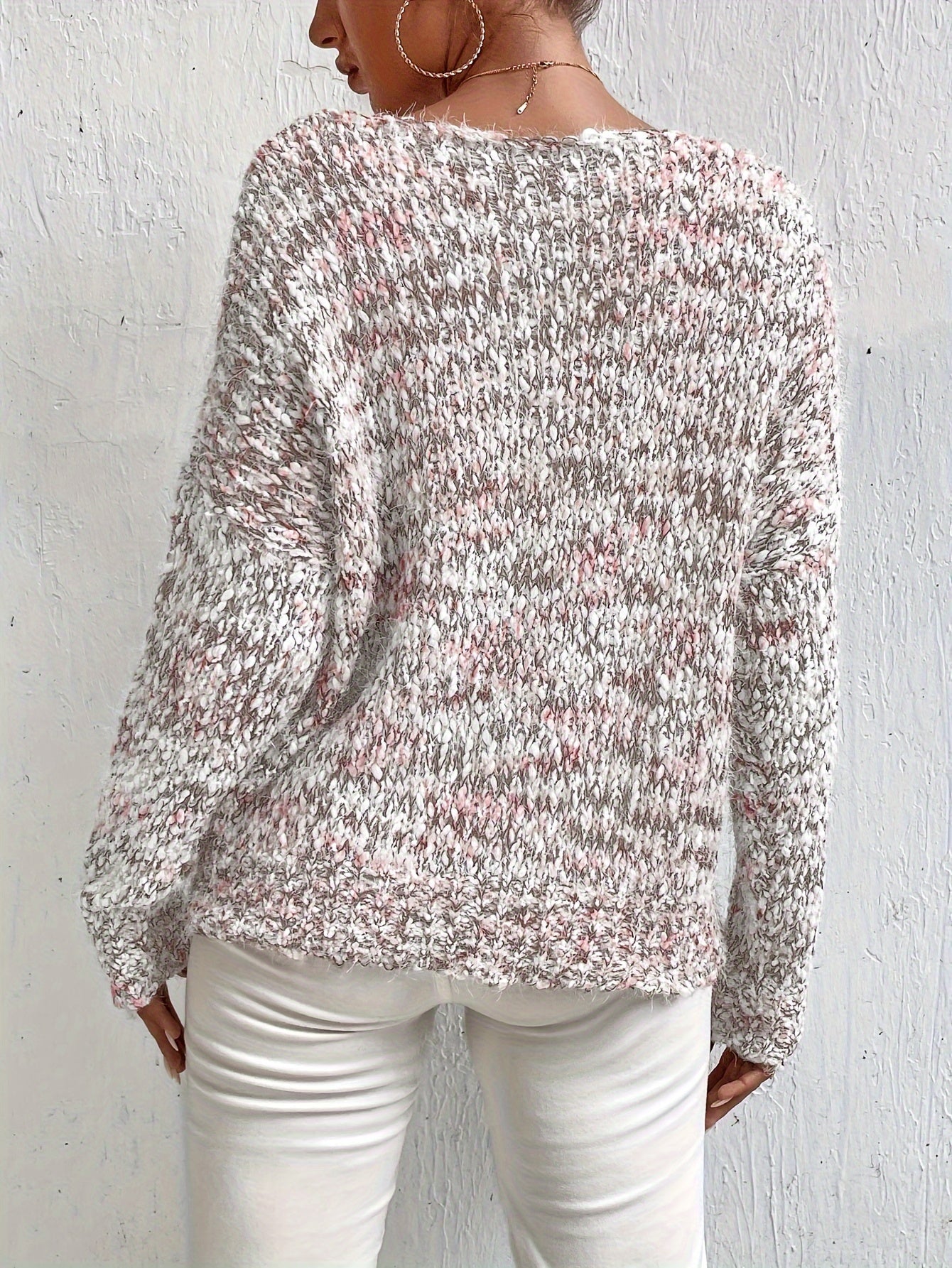 Mara Women’s Knit Sweater – Soft Cotton Blend Jumper