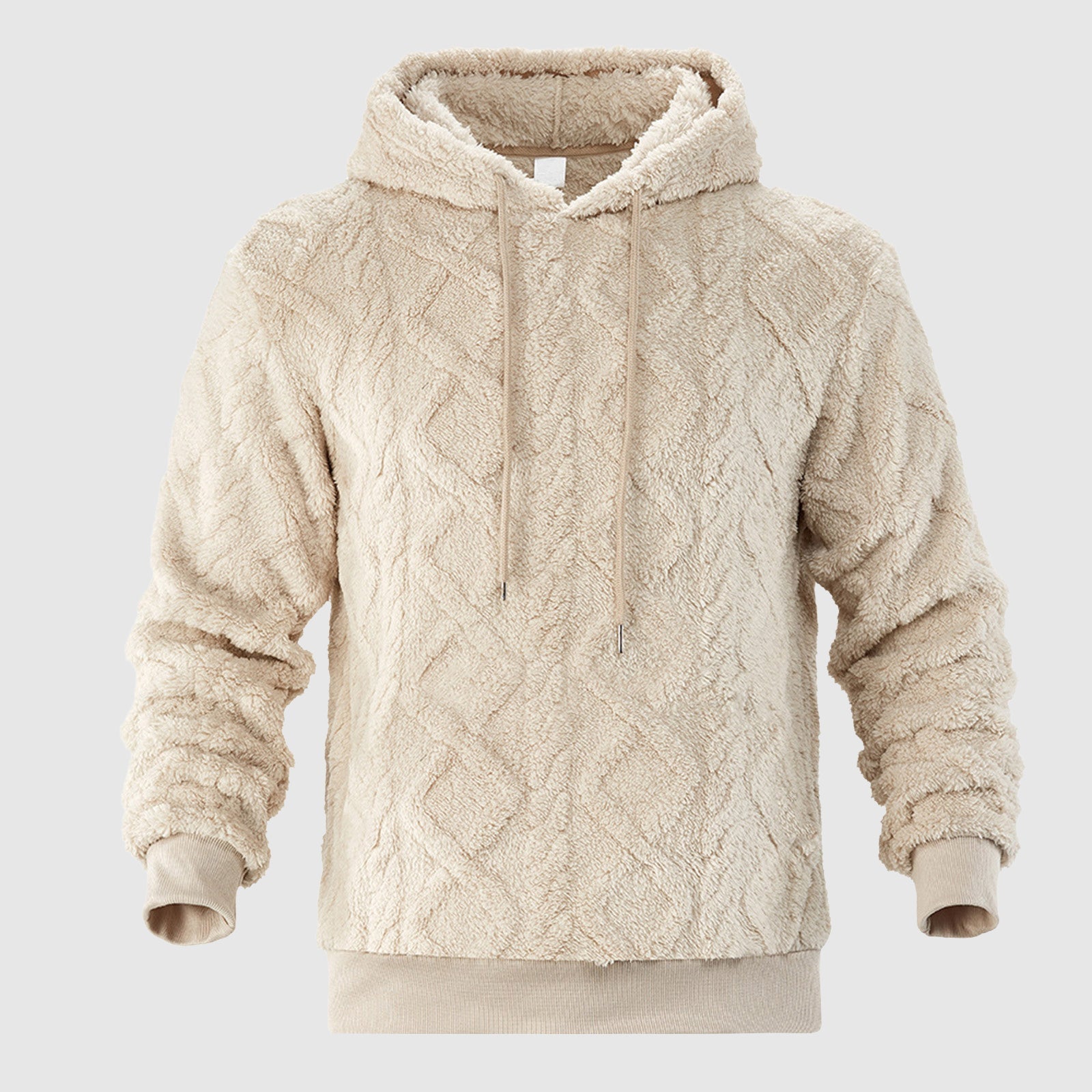 Lucian Velvet Men's Hooded Jacket – SilkenWeave Cotton-Blend for Supreme Comfort