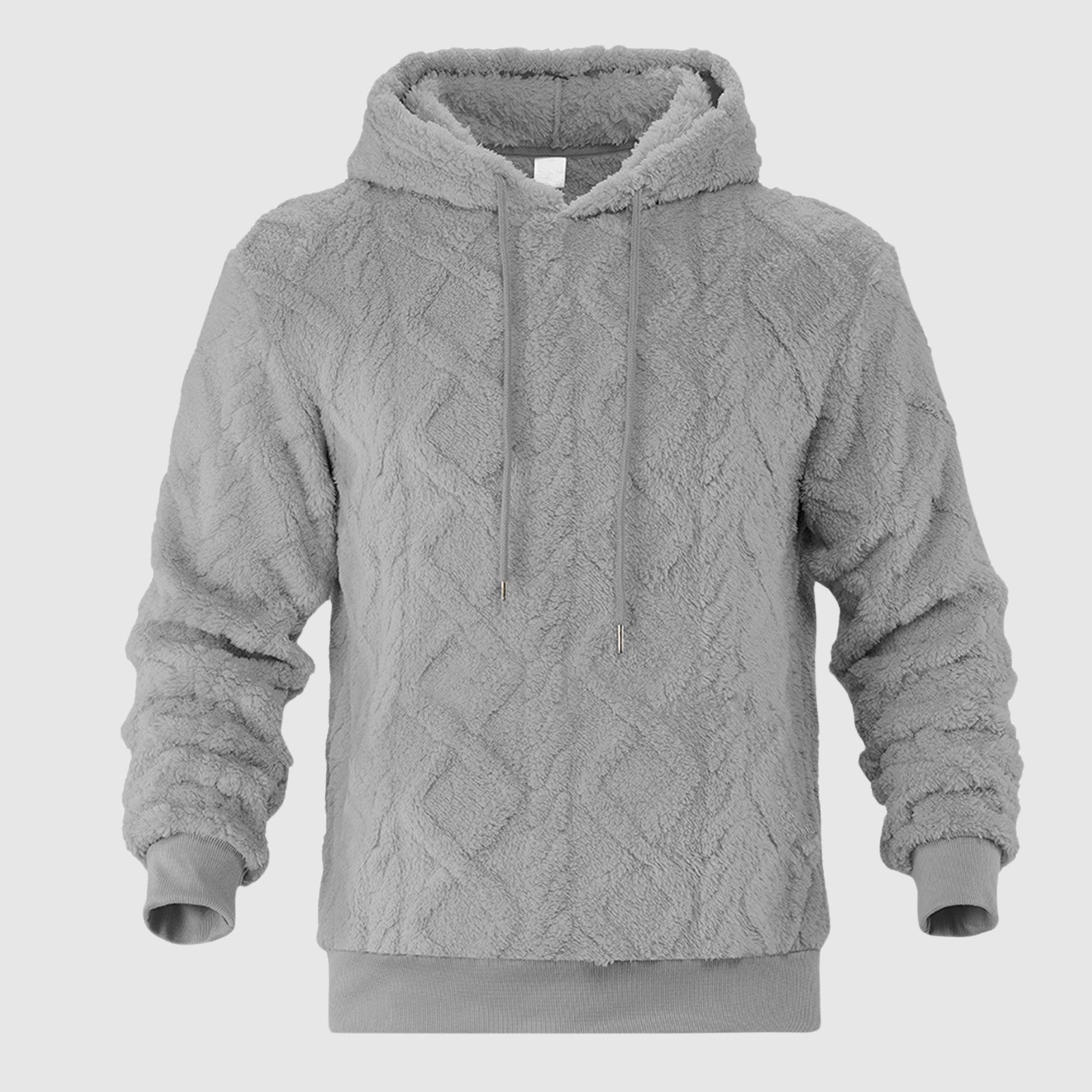 Lucian Velvet Men's Hooded Jacket – SilkenWeave Cotton-Blend for Supreme Comfort