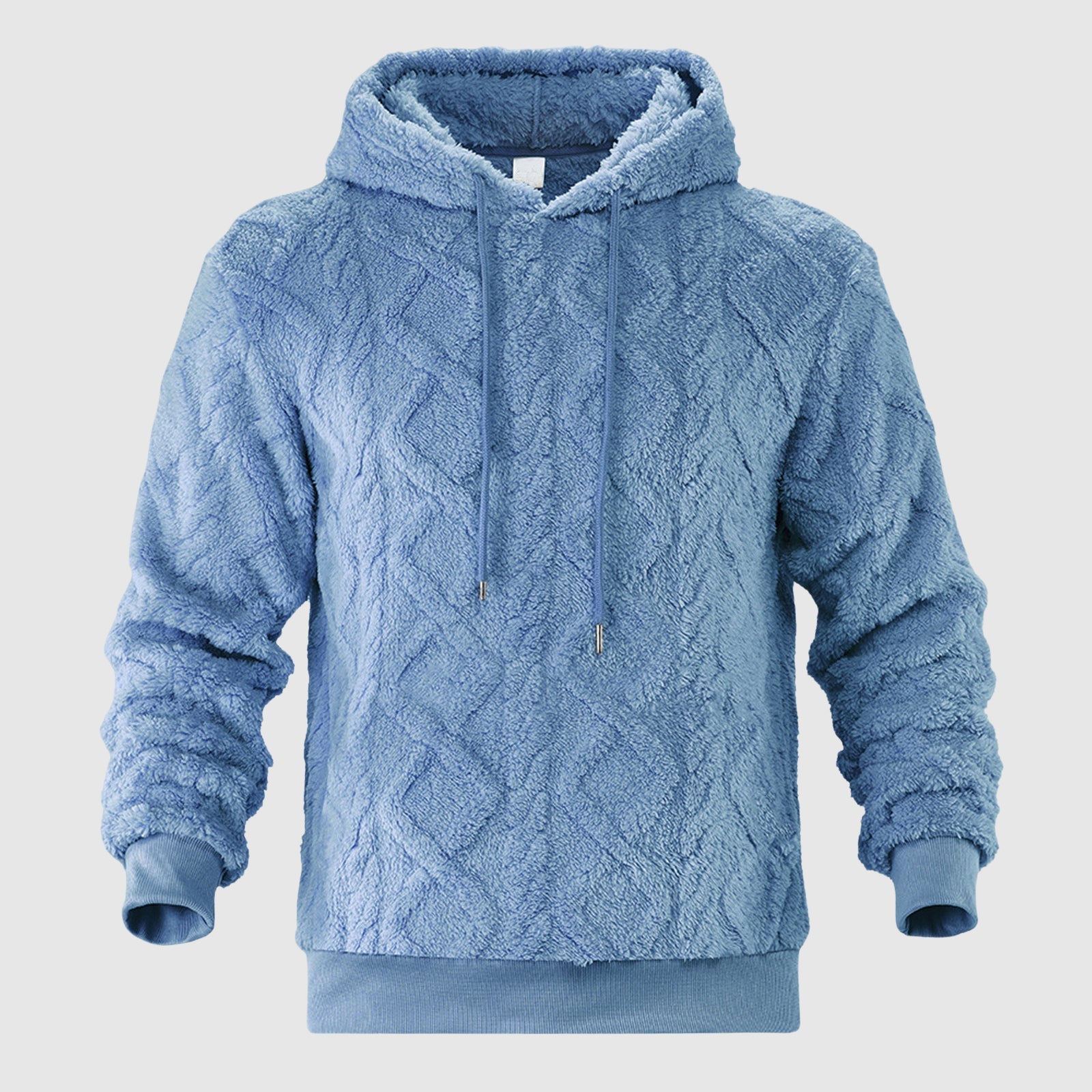 Lucian Velvet Men's Hooded Jacket – SilkenWeave Cotton-Blend for Supreme Comfort