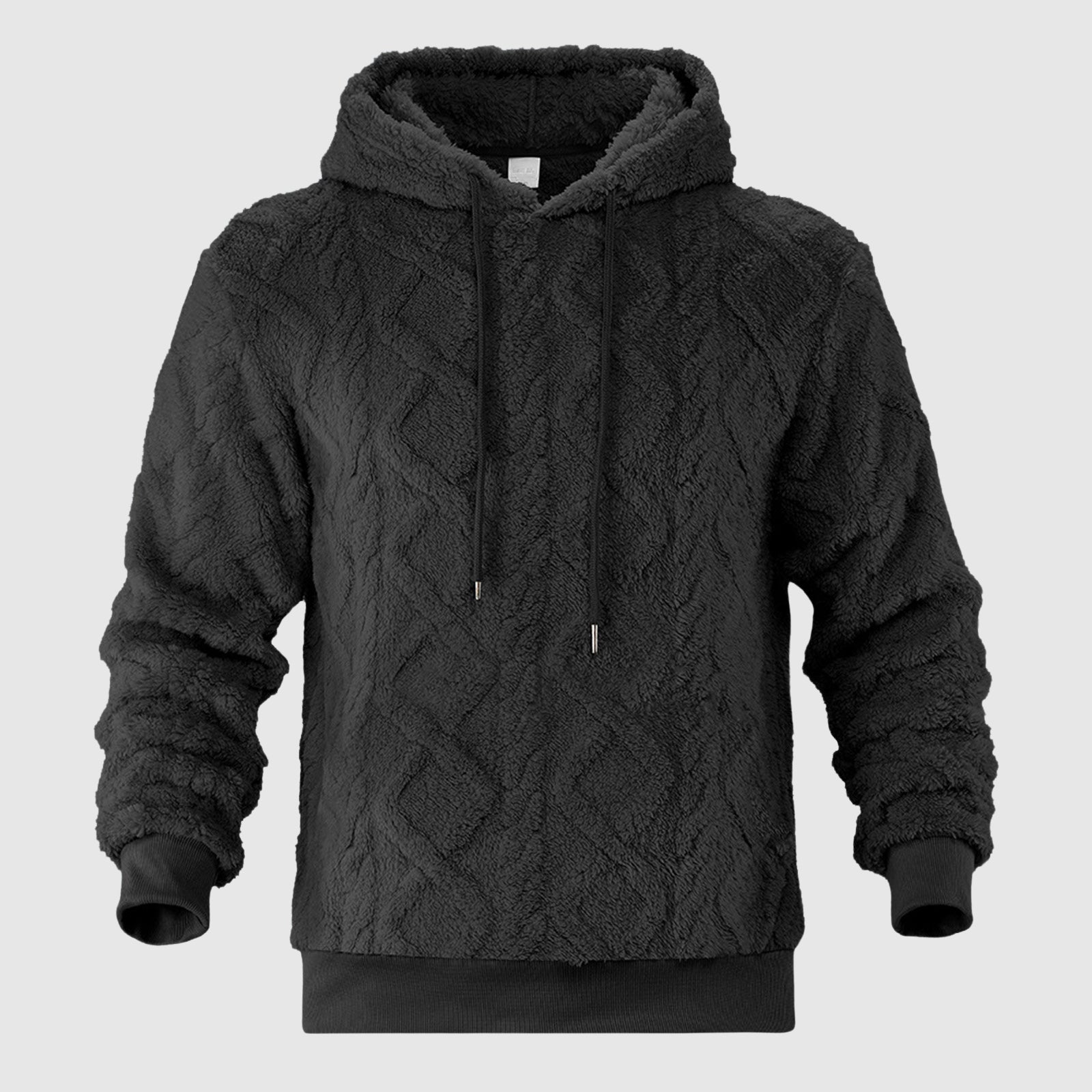 Lucian Velvet Men's Hooded Jacket – SilkenWeave Cotton-Blend for Supreme Comfort