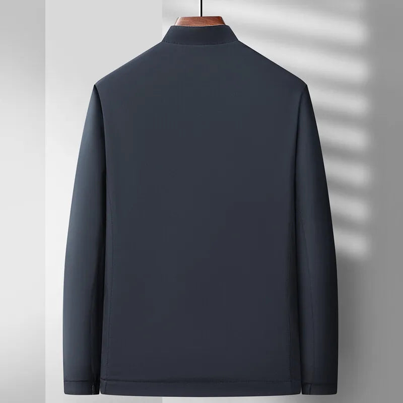 Marco Men’s Bomber Jacket – Zip-Up with Ribbed Cuffs & Sleek Pockets