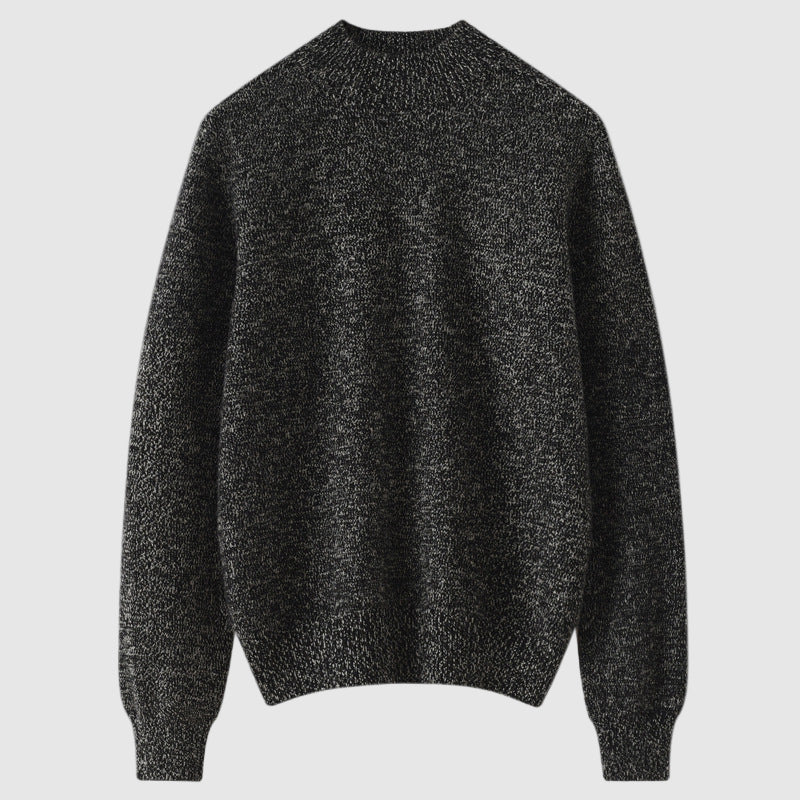 Ronaldo Men’s Crewneck Pullover – Heatlock Soft-Touch Waffle-Knit Thermal Jumper